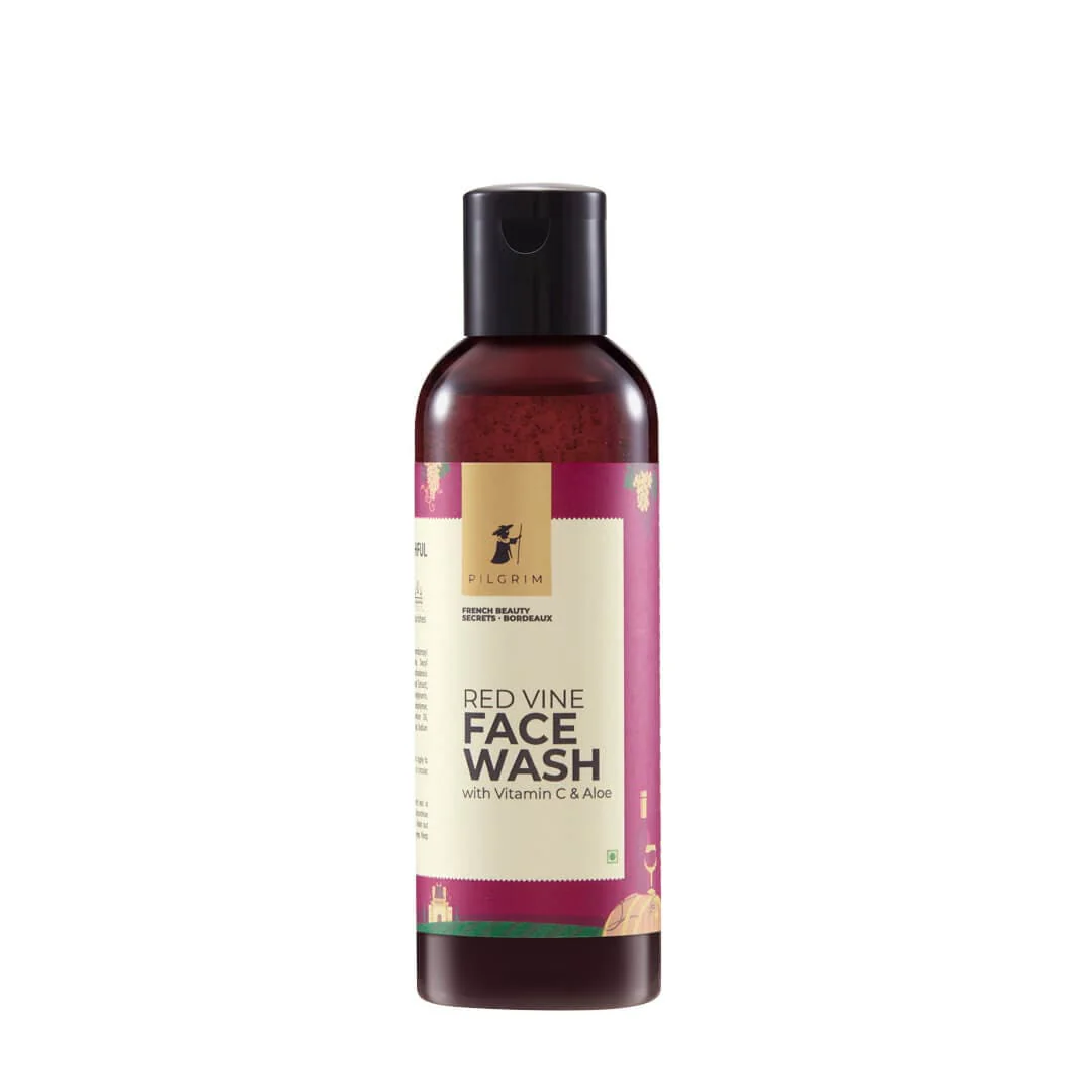 Red Vine Face Wash with Vitamin C & Aloe for Men