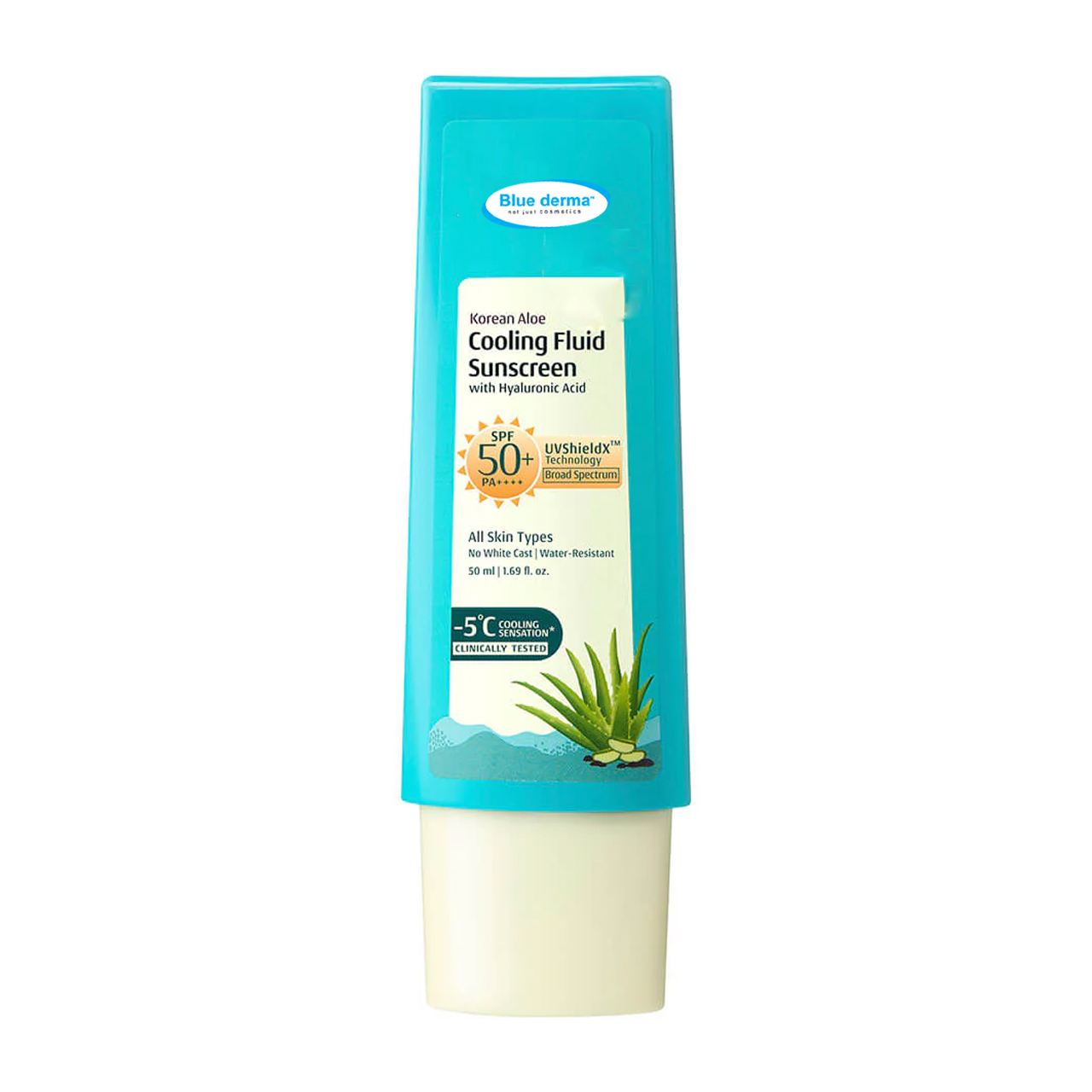 Korean Aloe Cooling Fluid Sunscreen SPF 50+ PA++++