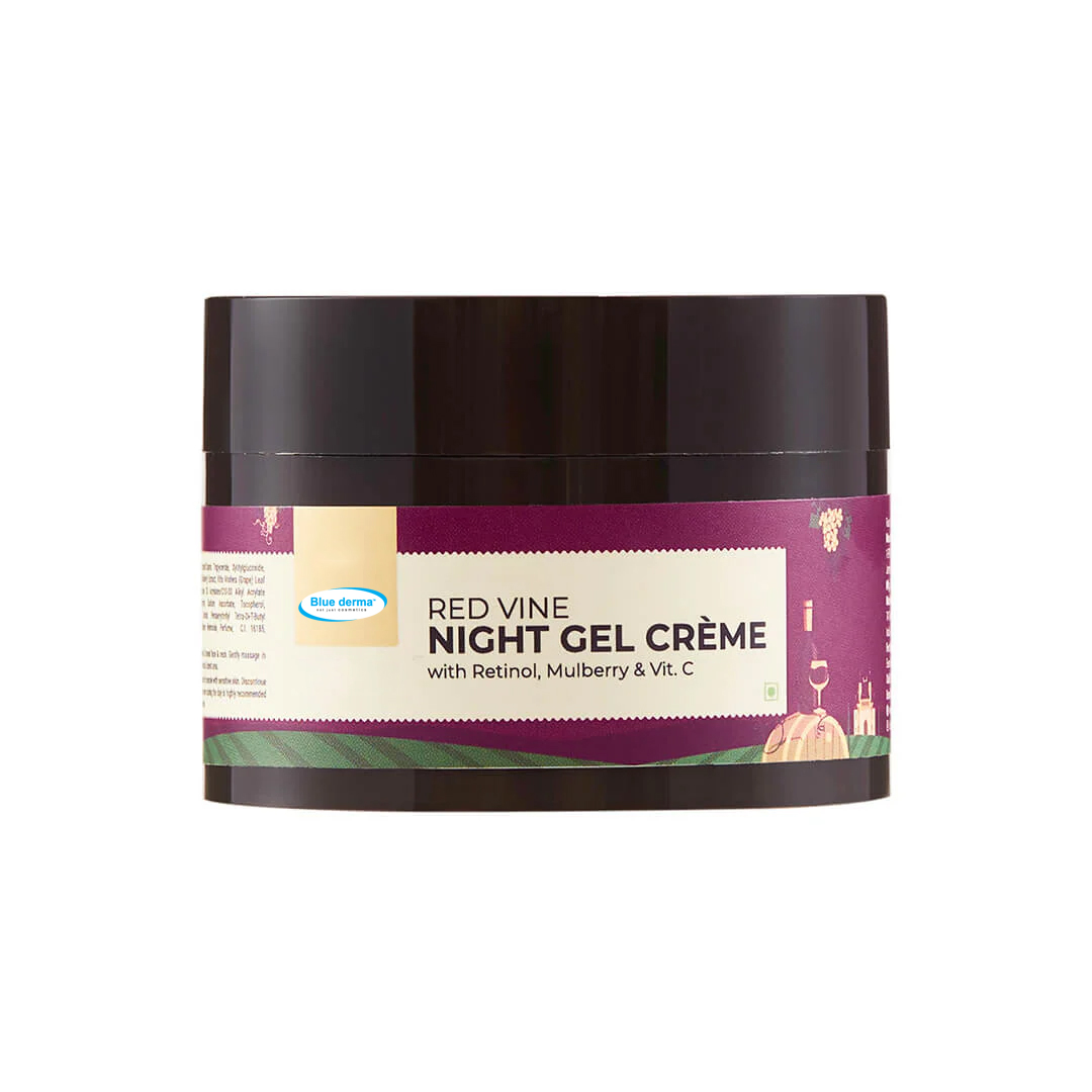 Red Vine Night Gel Crème with Retinol, Mulberry & Vit. C