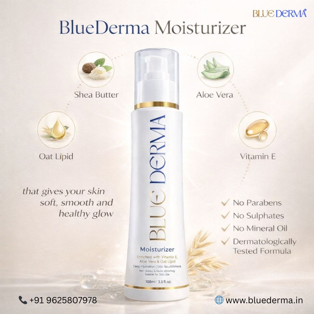Best Moisturizer for Dry Skin – Complete Guide by Blue Derma